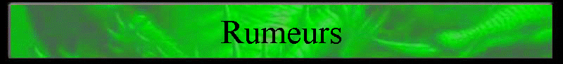 Rumeurs